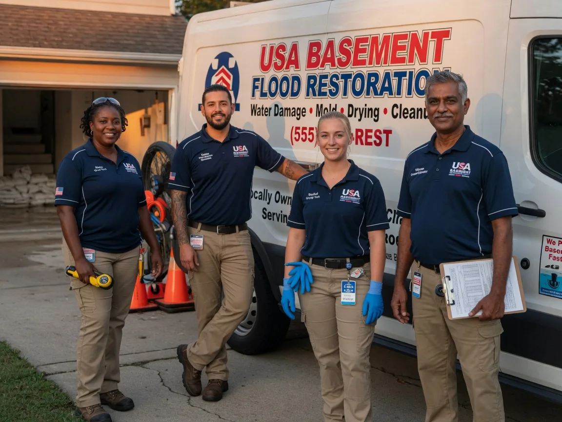 Basement Flood Cleanup company in Whitehorse, SD
