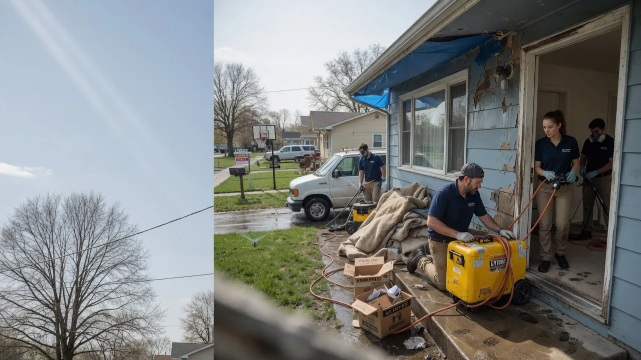 Basement Flood Cleanup in Whitehorse, SD near me